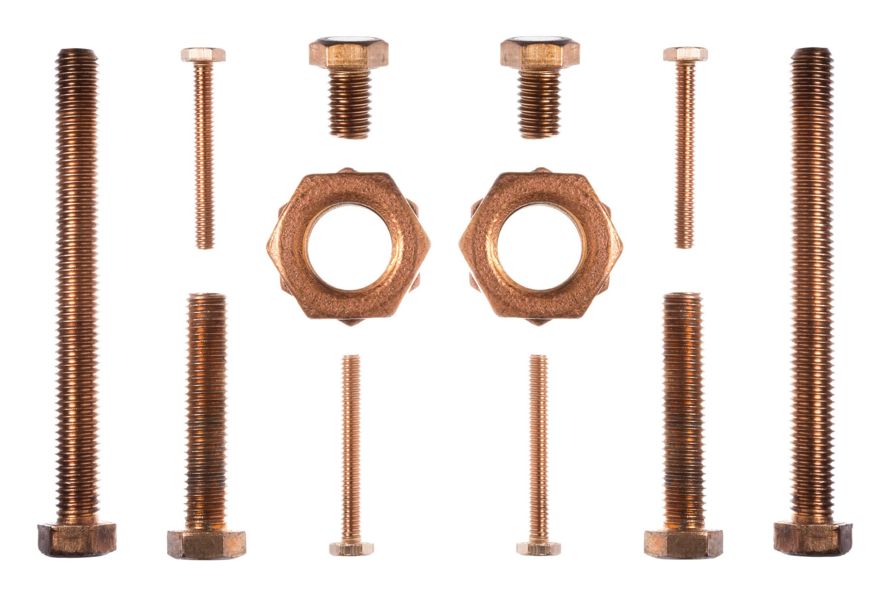 Tornillos especiales en Bronce y Latón Tornillos y Tuercas en Bronce y Latón